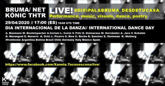 BRUMA NET con 18 invitados para el Dia Internacional de la danza